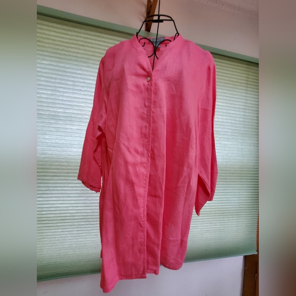 Eagle's Eye Woman Tops - Women's Pink Tunic Blouse